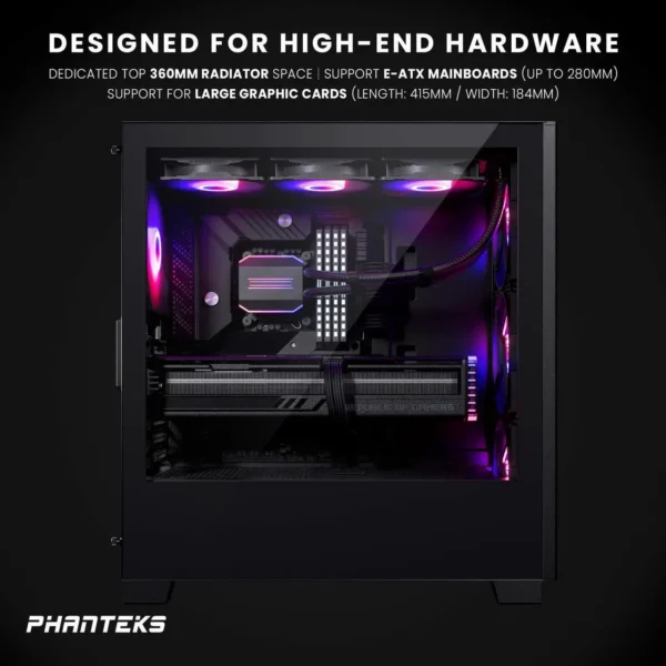 Phanteks XT Pro Ultra, Mid-Tower Gaming Chassis - Image 2