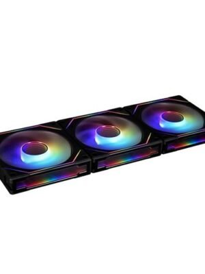 Lian Li UNI Fan SL Infinity Fluid Dynamic Bearing 120mm Case Fan - 3 Pack Black