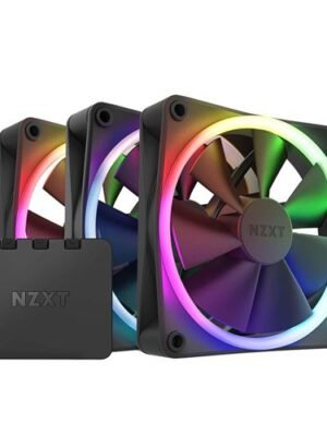 Fluid Dynamic Bearing 120mm Case Fan - Black 3 Pack