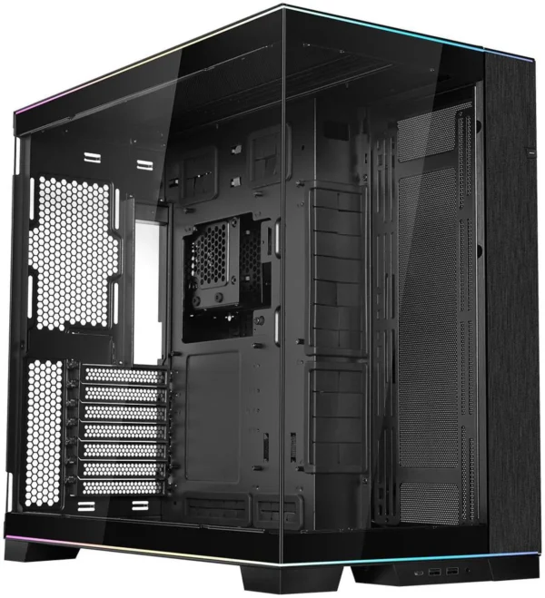 Dynamic EVO RGB Black Aluminum Computer Case - Image 3