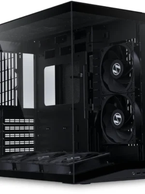 Mid-Tower Airflow Computer Case Black
