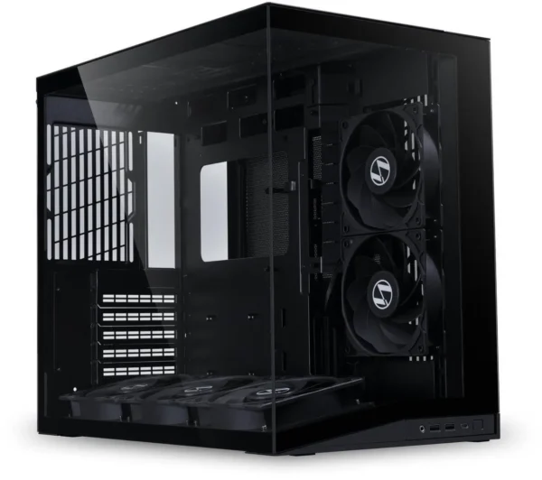 Mid-Tower Airflow Computer Case Black